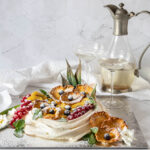 pavlova con frutta