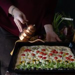 focaccia giardino o focaccia primavera, la Garden Focaccia ricetta