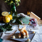 cannoli di pasta fillo con mousse di Provolone Valpadana DOP